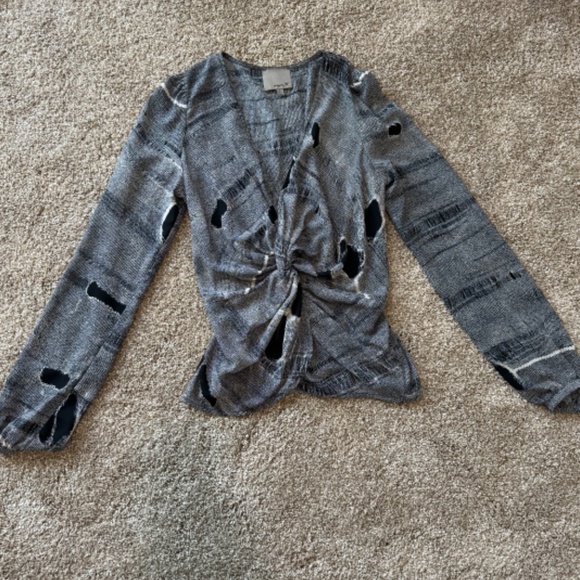 ARYN K silk top twist - Picture 3 of 3